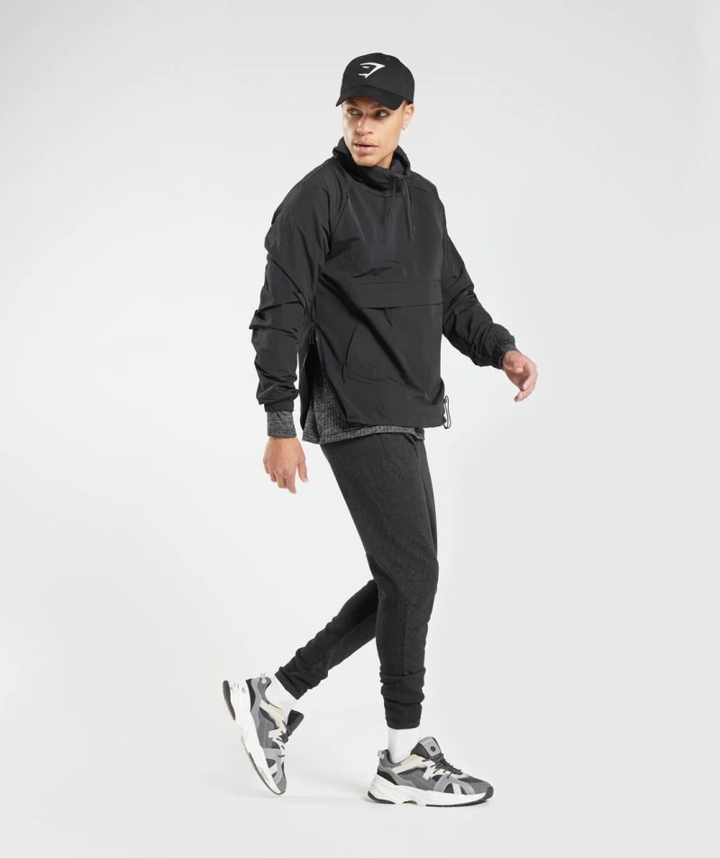 Men's Gymshark Retake Knit Jogger Black | NZ 6VPNIL